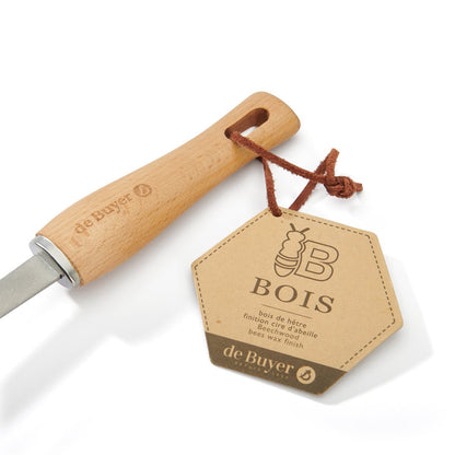 De Buyer B Bois 33.5cm Stainless Steel Slotted Spoon - De Buyer UK