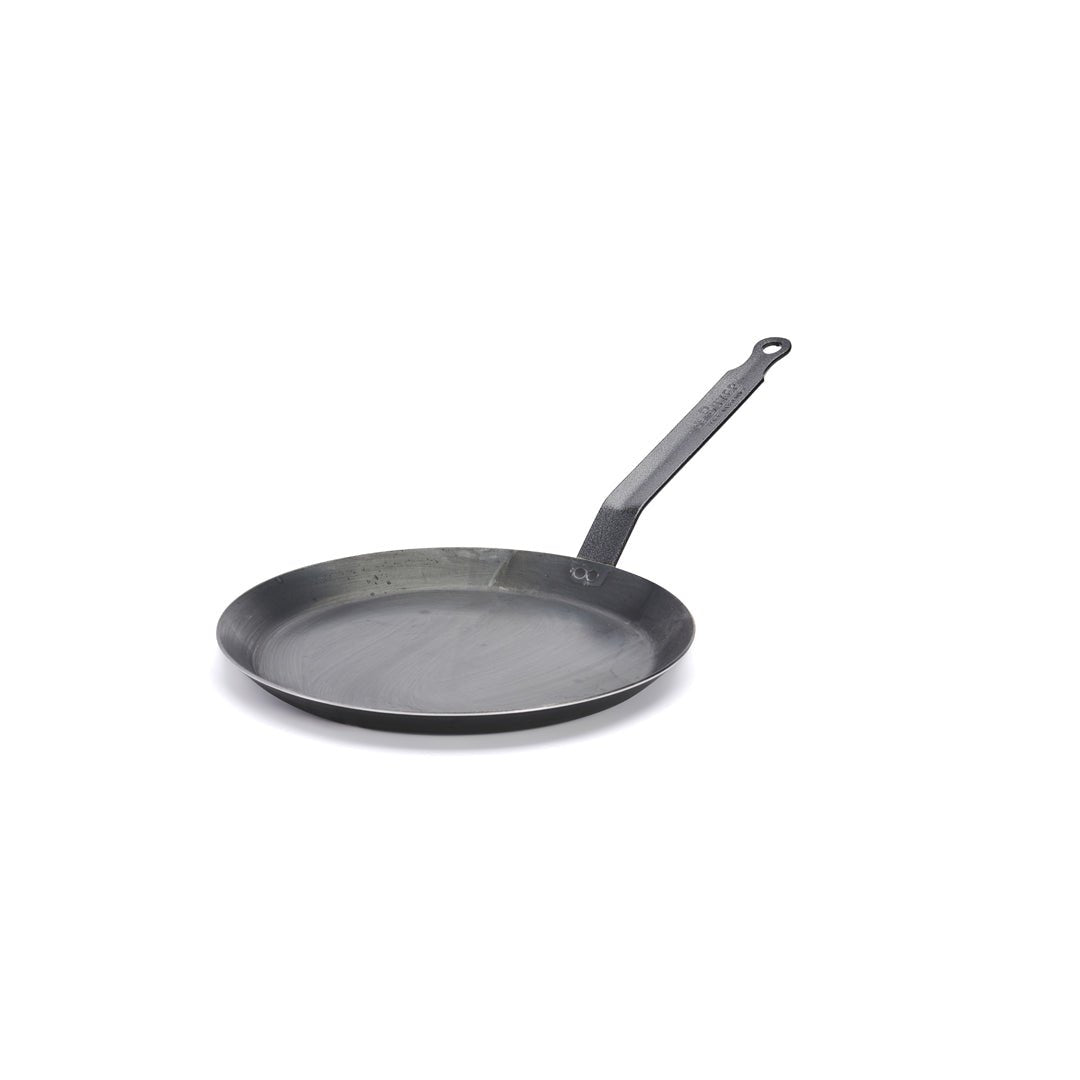 De Buyer Blue Carbon Steel 24cm Pancake Pan - De Buyer UK