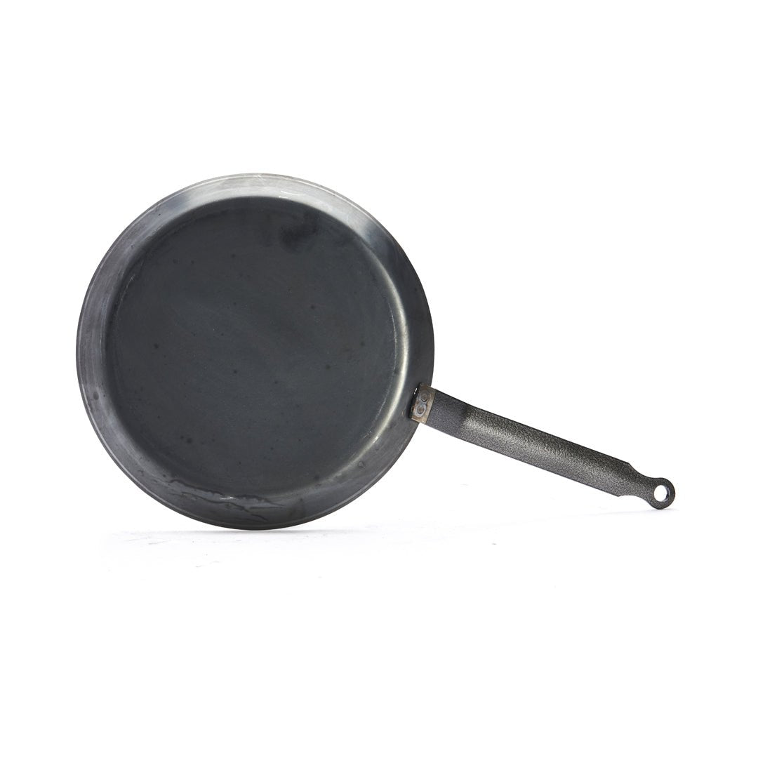 De Buyer Blue Carbon Steel 24cm Pancake Pan - De Buyer UK