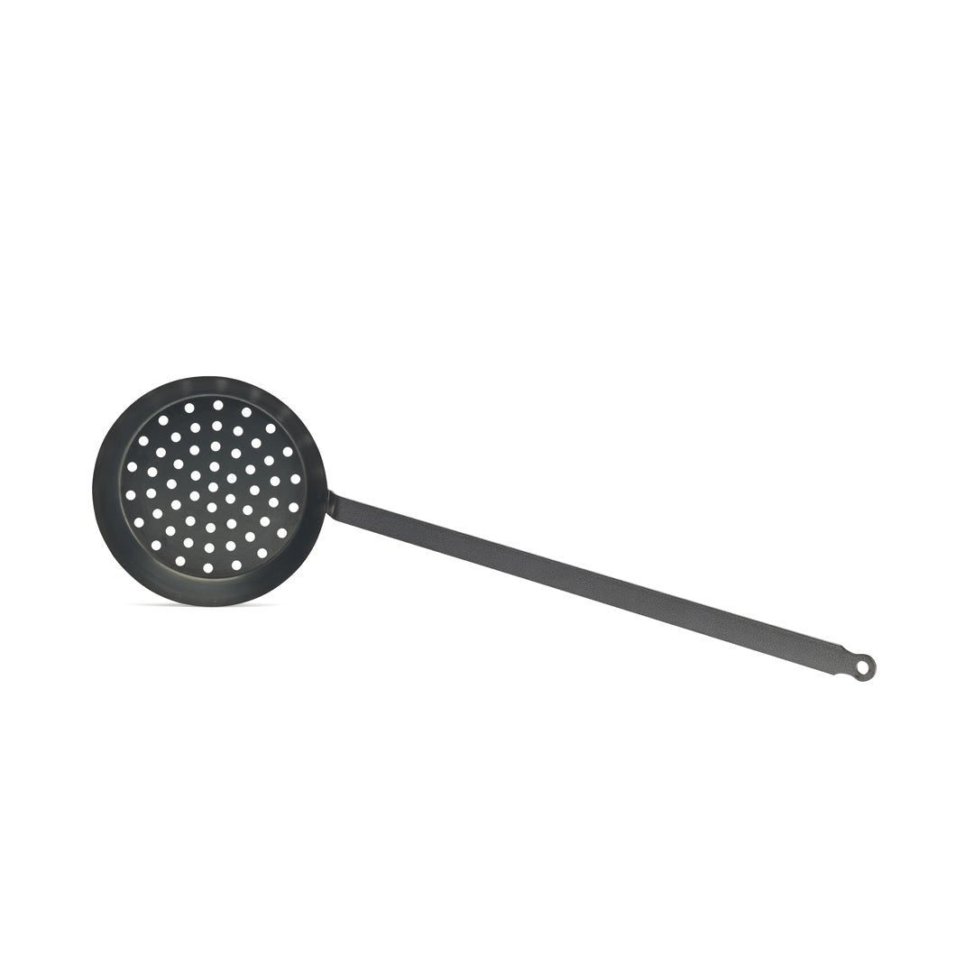 De Buyer Blue Carbon Steel 28cm Chestnut Pan - De Buyer UK