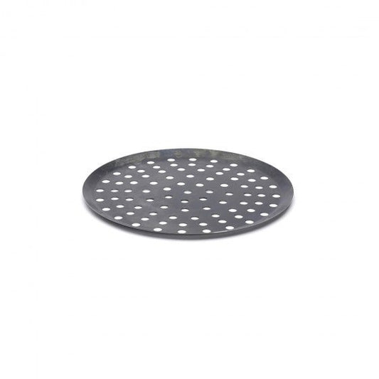 De Buyer Blue Carbon Steel 32cm Perforated Pizza Tray - De Buyer UK
