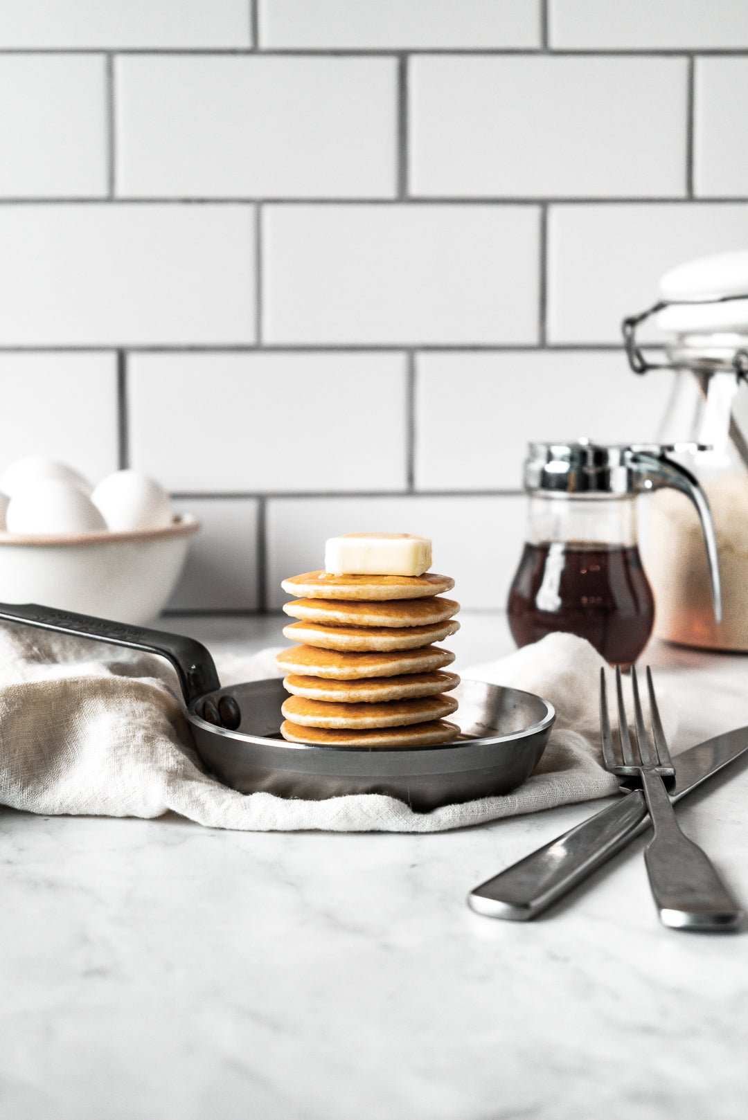 De Buyer Carbone Plus 12cm Blini Pan - De Buyer UK