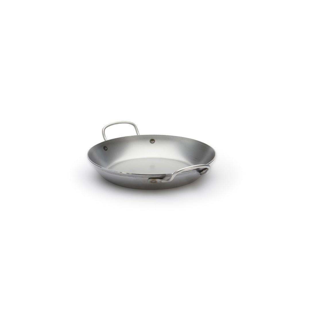De Buyer Carbone Plus 24cm Round Frying Pan with 2 Handles - De Buyer UK