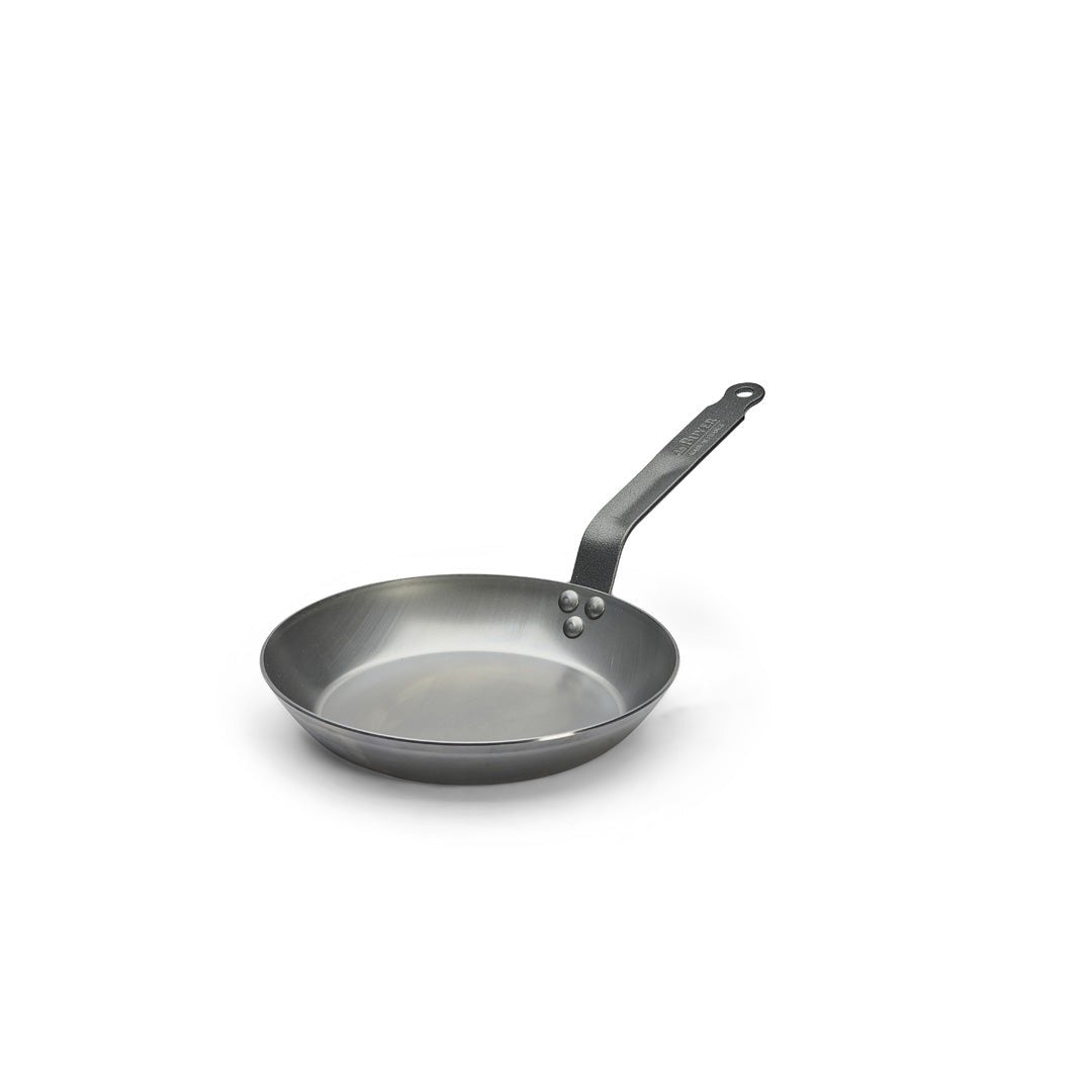 De Buyer Carbone Plus 24cm Round Lyonnaise Frying Pan - De Buyer UK