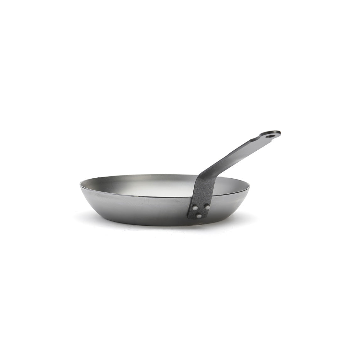 De Buyer Carbone Plus 26cm Round Grill Frying Pan - De Buyer UK