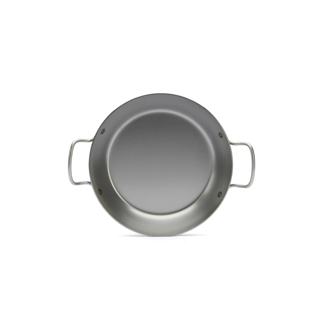 De Buyer Carbone Plus 28cm Round Frying Pan with 2 Handles - De Buyer UK
