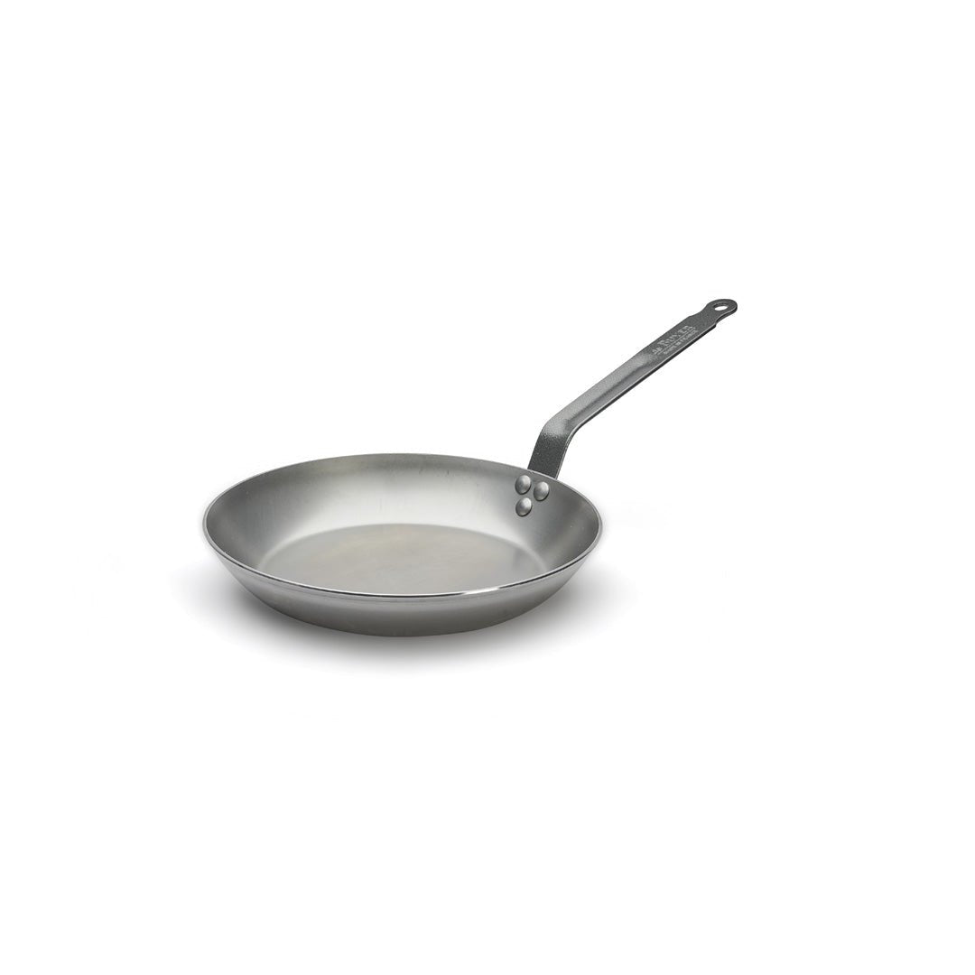 De Buyer Carbone Plus 28cm Round Lyonnaise Frying Pan - De Buyer UK