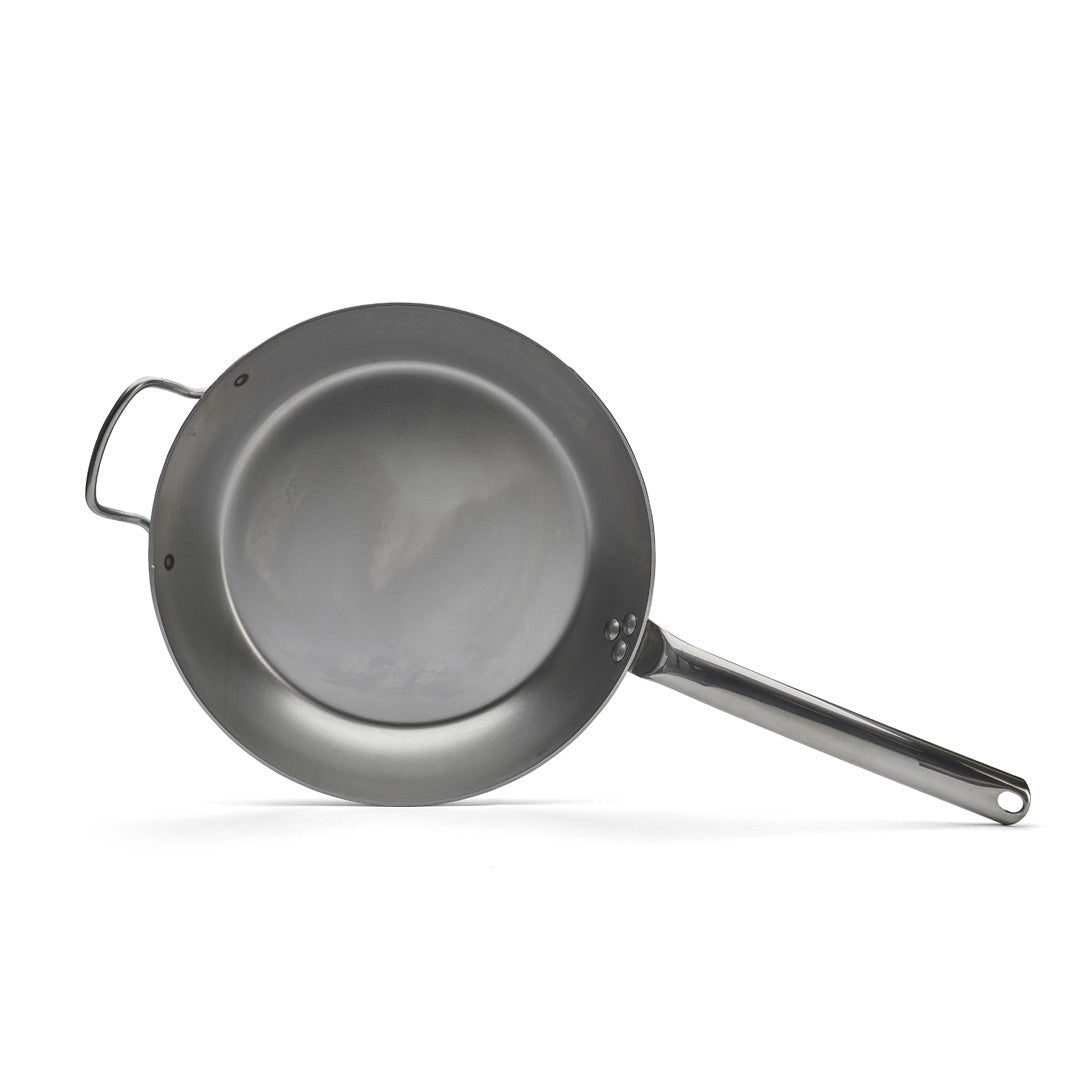 De Buyer Carbone Plus 32cm Round Frying Pan W/2 Handles - De Buyer UK