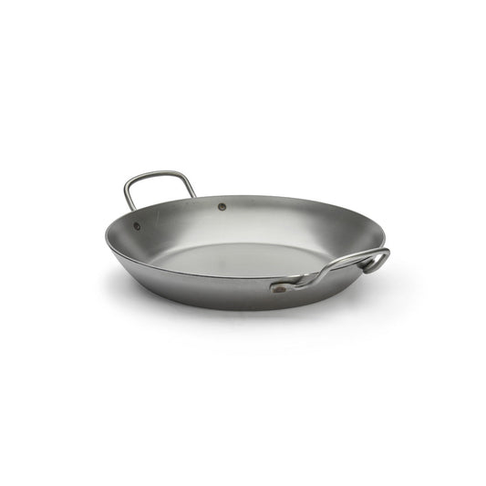 De Buyer Carbone Plus 32cm Round Frying Pan with 2 Handles - De Buyer UK