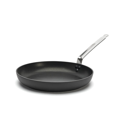 De Buyer Choc Intense 32cm Frying Pan with Stainless Steel Handle - De Buyer UK