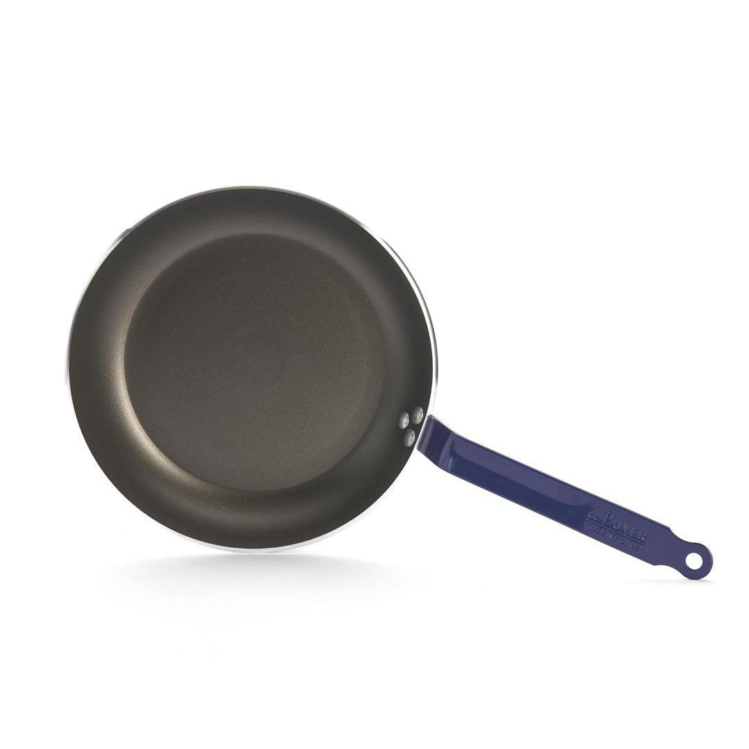 De Buyer Choc Resto 28cm Frying Pan - Blue - De Buyer UK