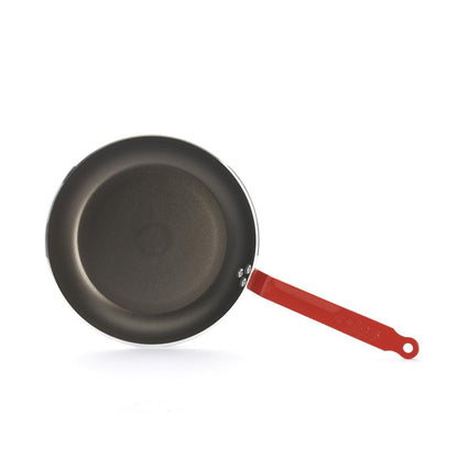 De Buyer Choc Resto 28cm Frying Pan - Red - De Buyer UK