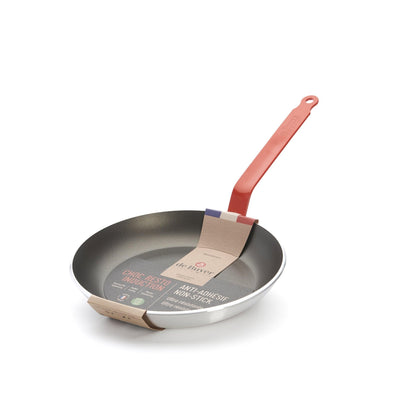 De Buyer Choc Resto 28cm Frying Pan - Red - De Buyer UK