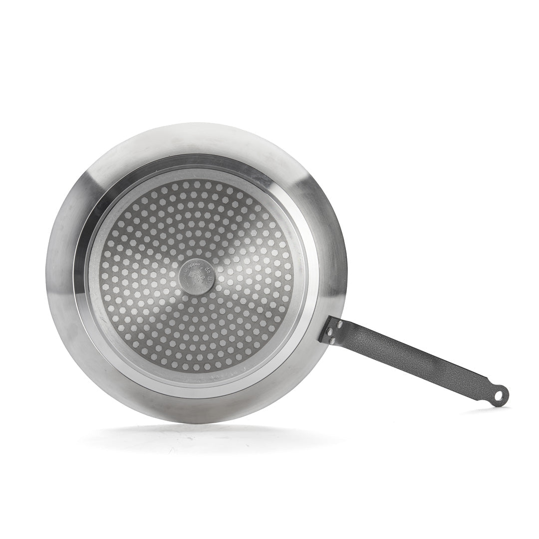 De Buyer Choc Resto 32cm Frying Pan - Blue - De Buyer UK