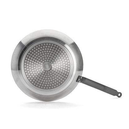 De Buyer Choc Resto 32cm Frying Pan - Blue - De Buyer UK