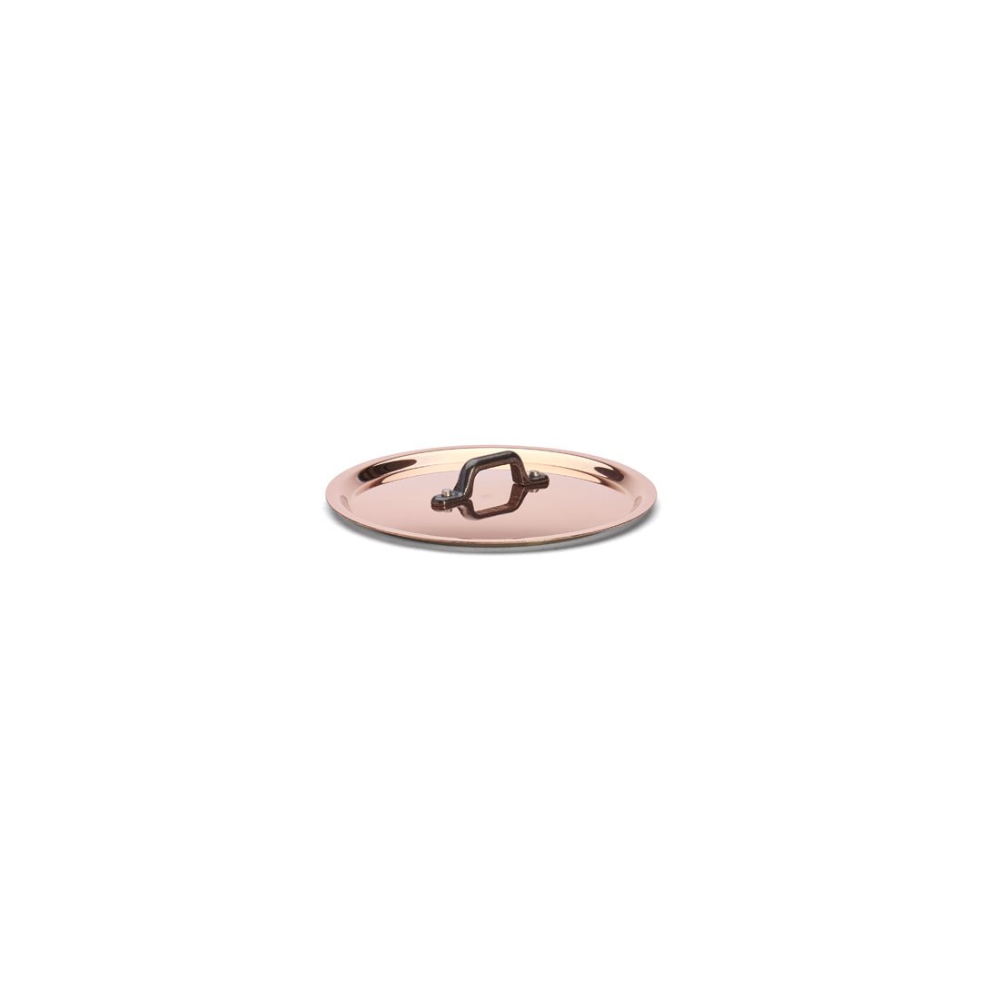 De Buyer Copper 16cm Lid with Cast Iron Handle - De Buyer UK