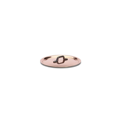 De Buyer Copper 16cm Lid with Cast Iron Handle - De Buyer UK
