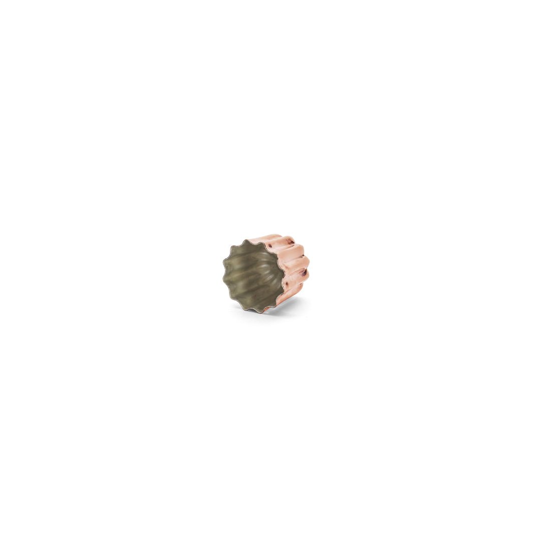 De Buyer Copper 5.5cm Bordelais Fluted Mould - De Buyer UK