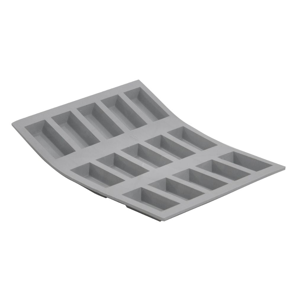 De Buyer Elastomoule Silicone Mould - 15 Mini Fiancier Portions - De Buyer UK