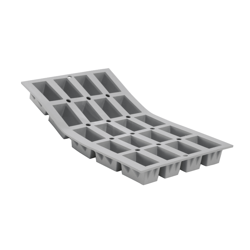 De Buyer Elastomoule Silicone Mould - 20 Mini Cake Portions - De Buyer UK