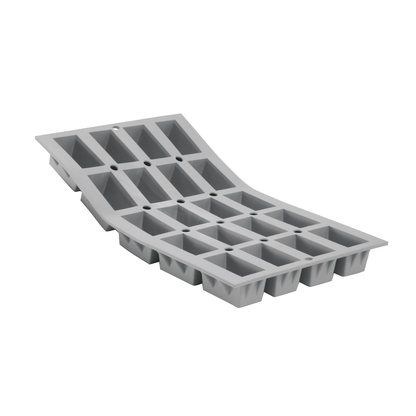 De Buyer Elastomoule Silicone Mould - 20 Mini Cake Portions - De Buyer UK