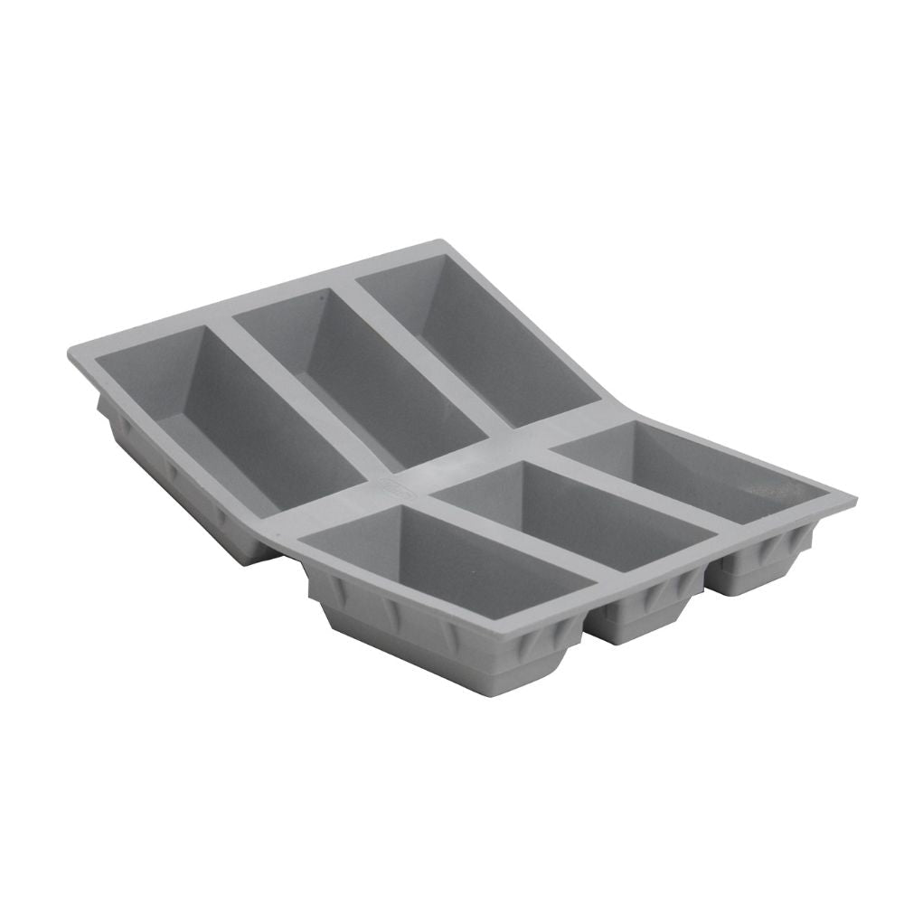 De Buyer Elastomoule Silicone Mould - 6 Cake Portions - De Buyer UK