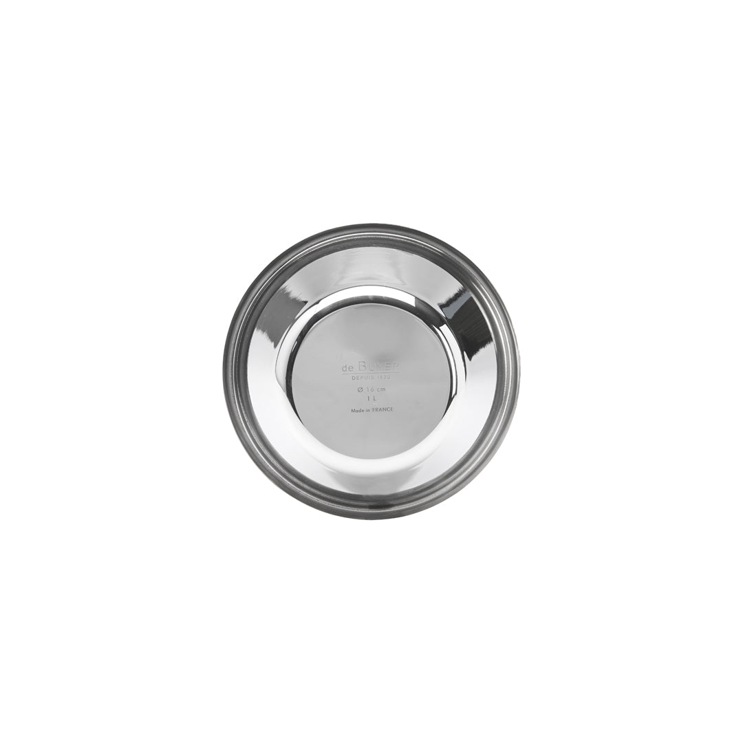 De Buyer Flat Bottom 16cm Pastry Bowl - De Buyer UK