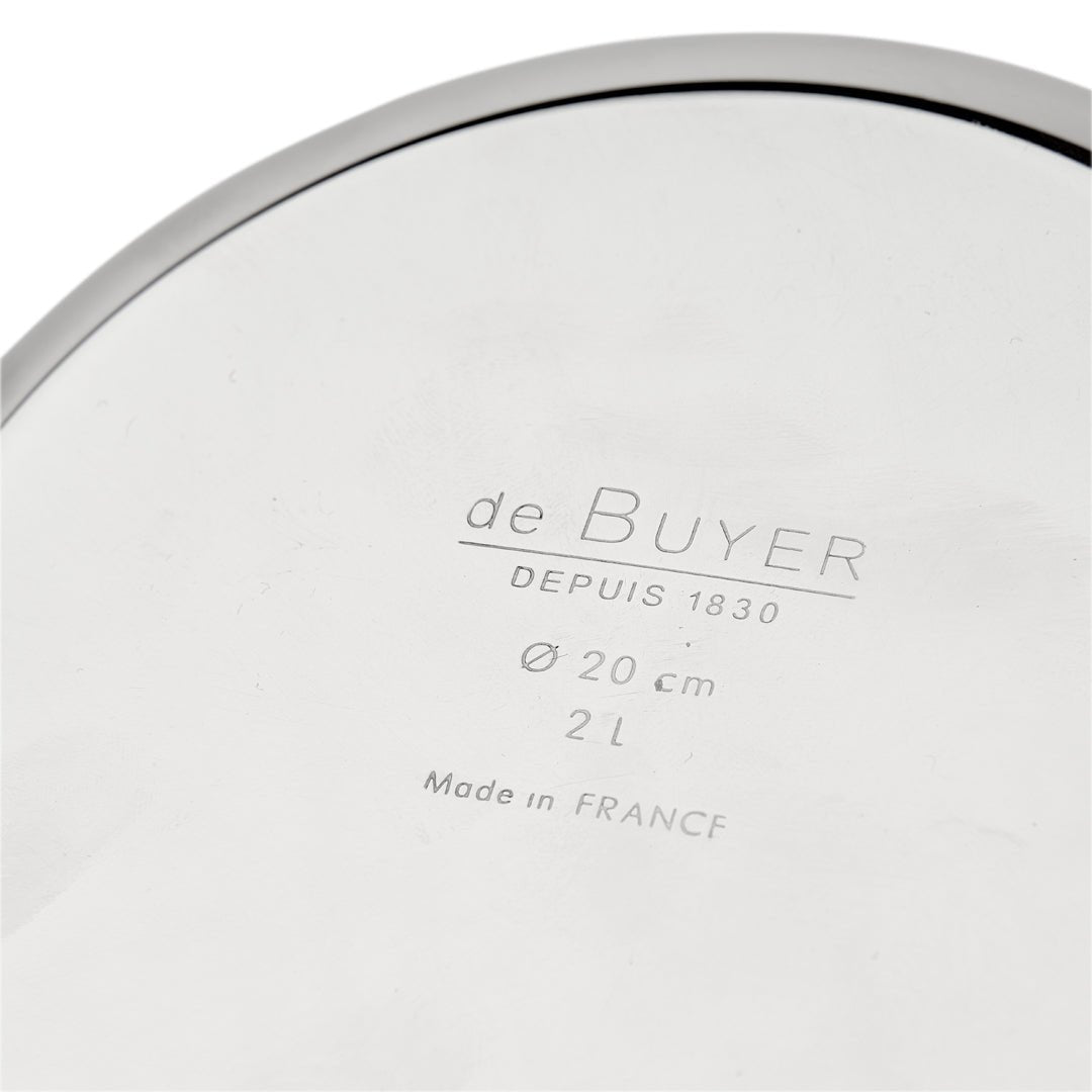 De Buyer Flat Bottom 20cm Pastry Bowl - De Buyer UK