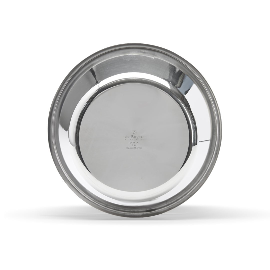 De Buyer Flat Bottom 28cm Pastry Bowl - De Buyer UK