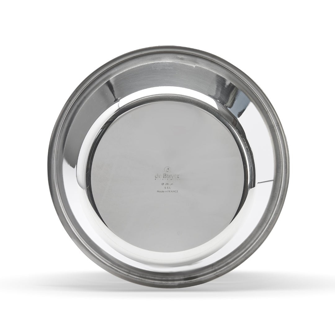 De Buyer Flat Bottom 32cm Pastry Bowl - De Buyer UK