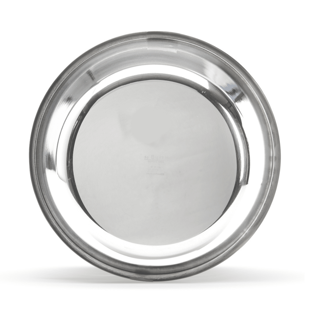 De Buyer Flat Bottom 36cm Pastry Bowl - De Buyer UK
