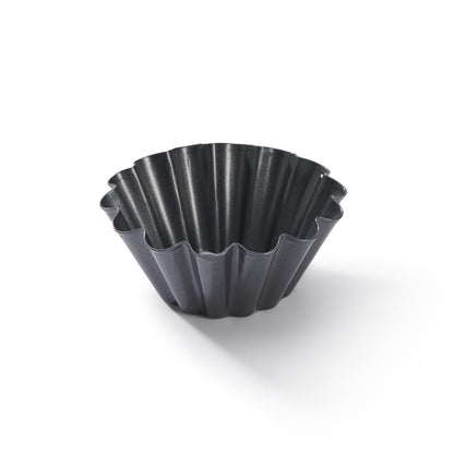 De Buyer Fluted 10cm Mini Brioche Mould - De Buyer UK