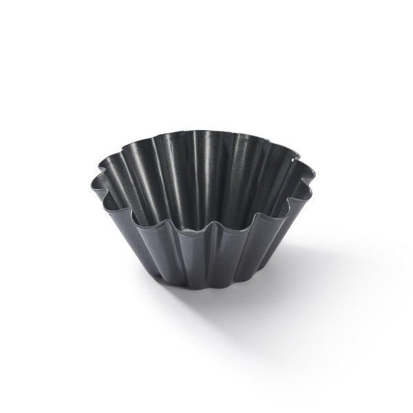 De Buyer Fluted 10cm Mini Brioche Mould - De Buyer UK