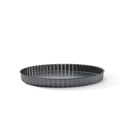 De Buyer Fluted 24cm Tart Mould W/Loose Base - De Buyer UK