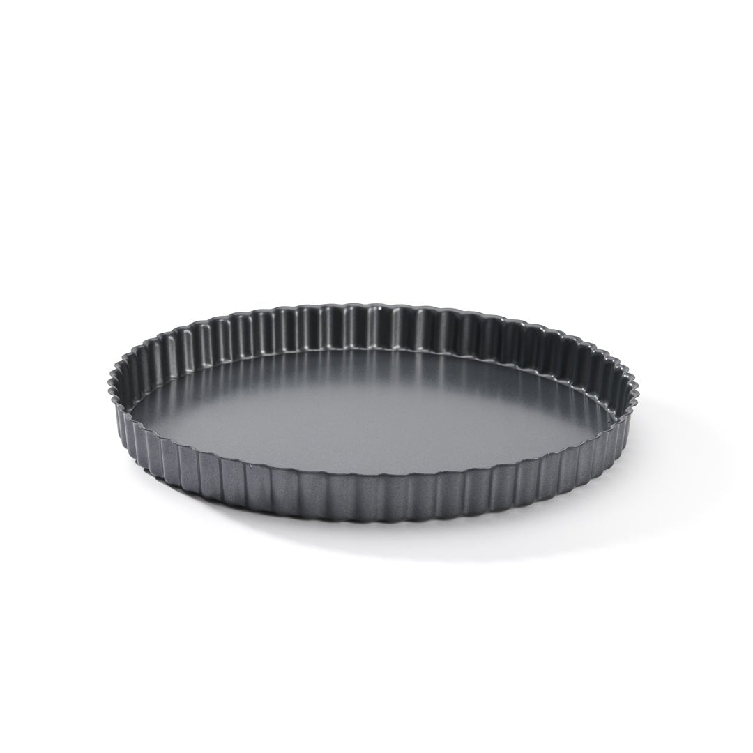 De Buyer Fluted 28cm Tart Mould W/Loose Base - De Buyer UK