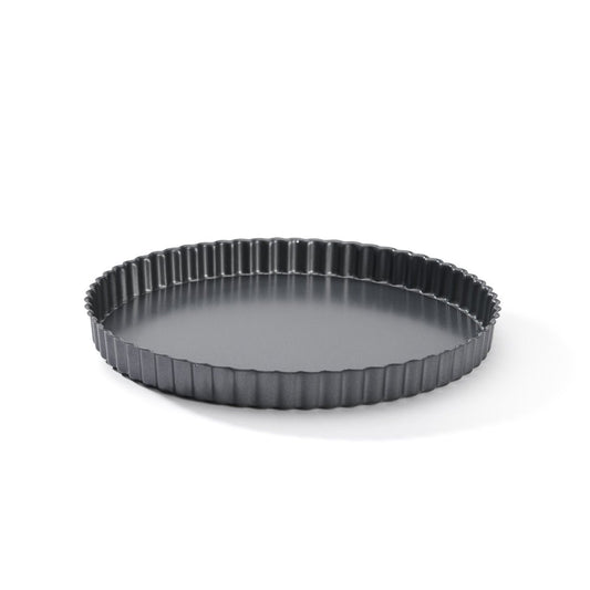 De Buyer Fluted 28cm Tart Mould W/Loose Base - De Buyer UK