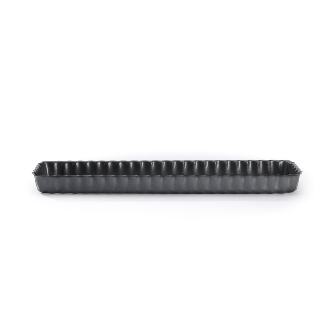 De Buyer Fluted 36cm Rectangular Tart Mould W/Loose Base - De Buyer UK