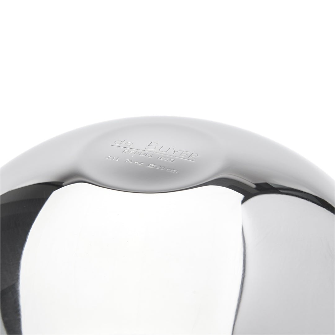 De Buyer Hemispherical 20cm Bowl (2.1L) - De Buyer UK