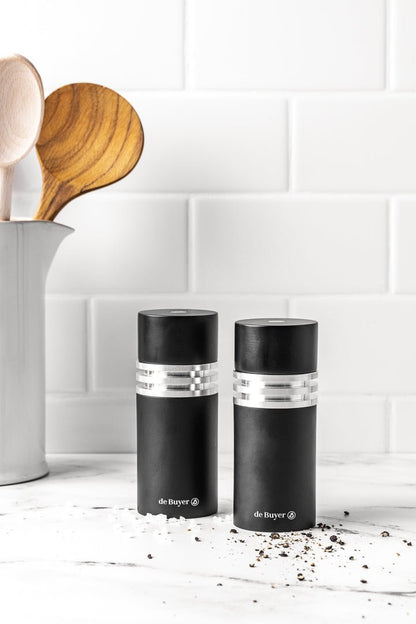 De Buyer Jota 12cm Ebony Pepper Mill - De Buyer UK