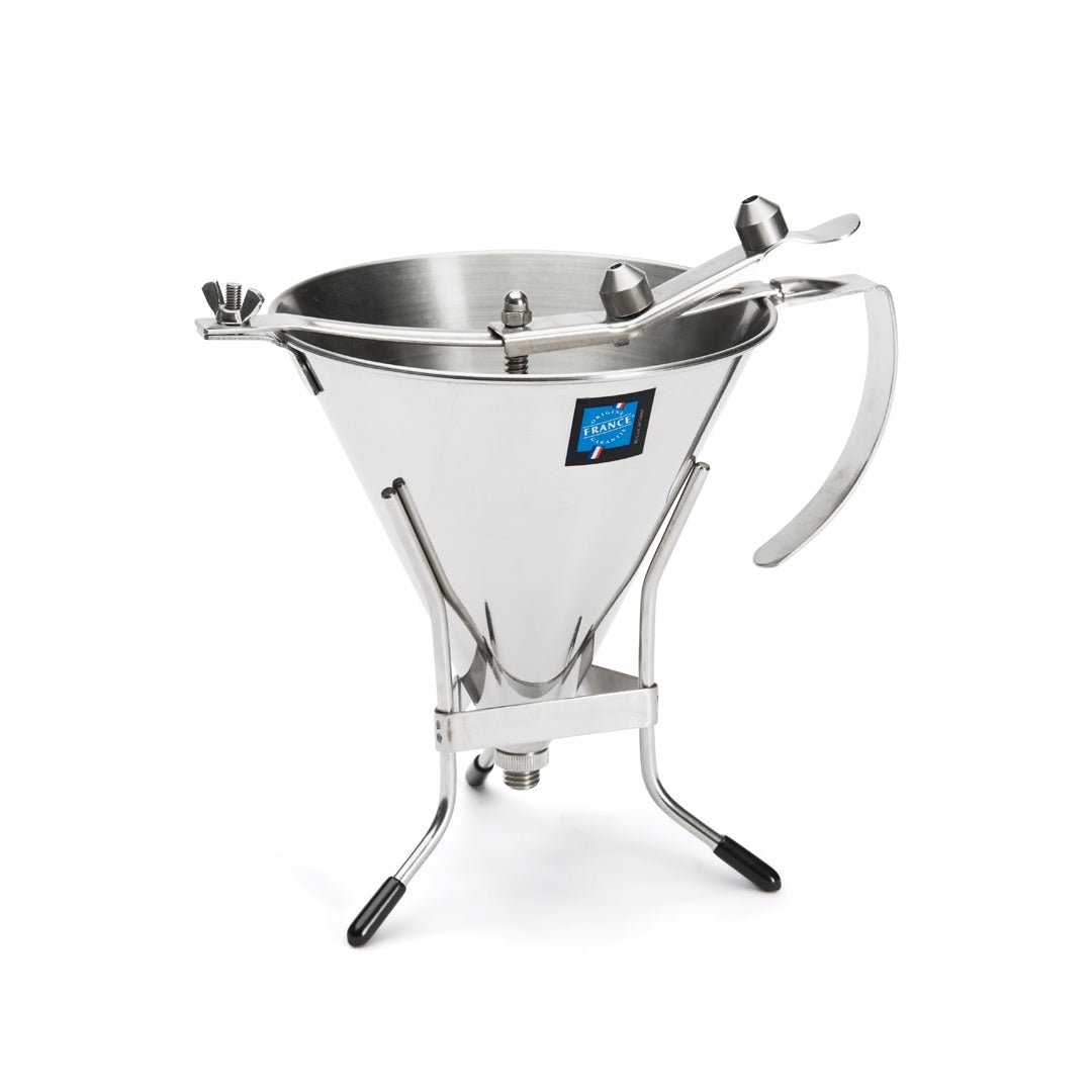 De Buyer Kwik Pro 1.5L Automatic Piston Funnel W/Stand - De Buyer UK