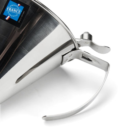 De Buyer Kwik Pro 1.5L Automatic Piston Funnel W/Stand - De Buyer UK