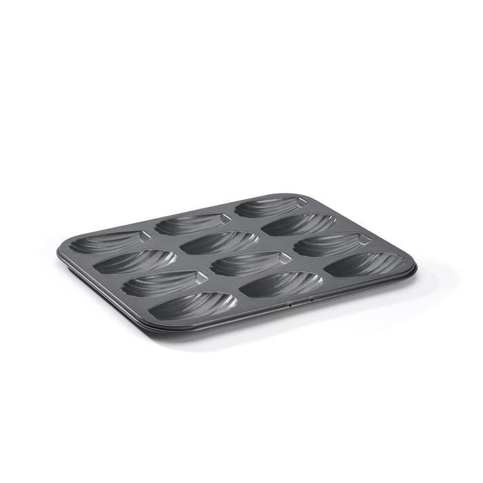 De Buyer 12 Slot Steel Madeleines Baking Tray