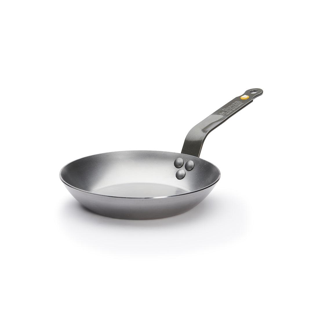 Carbon Steel Mineral B frying pan on a white background