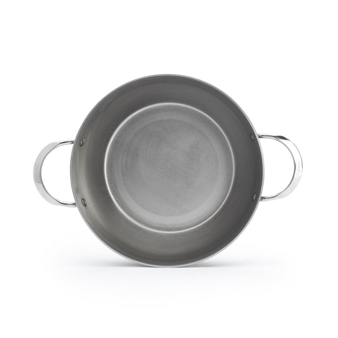 De Buyer Mineral B 24cm Deep Country Pan with 2 Handles - De Buyer UK