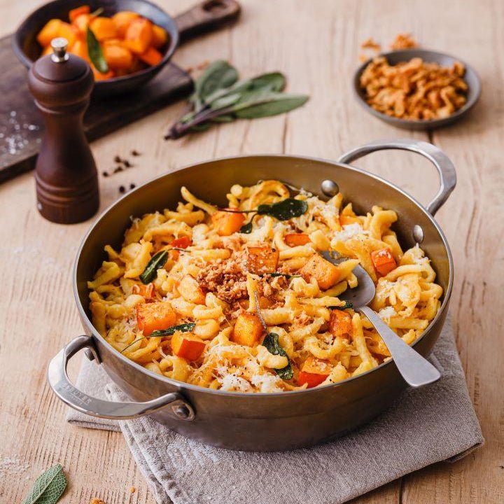 De Buyer Mineral B 24cm Deep Country Pan with 2 Handles - De Buyer UK