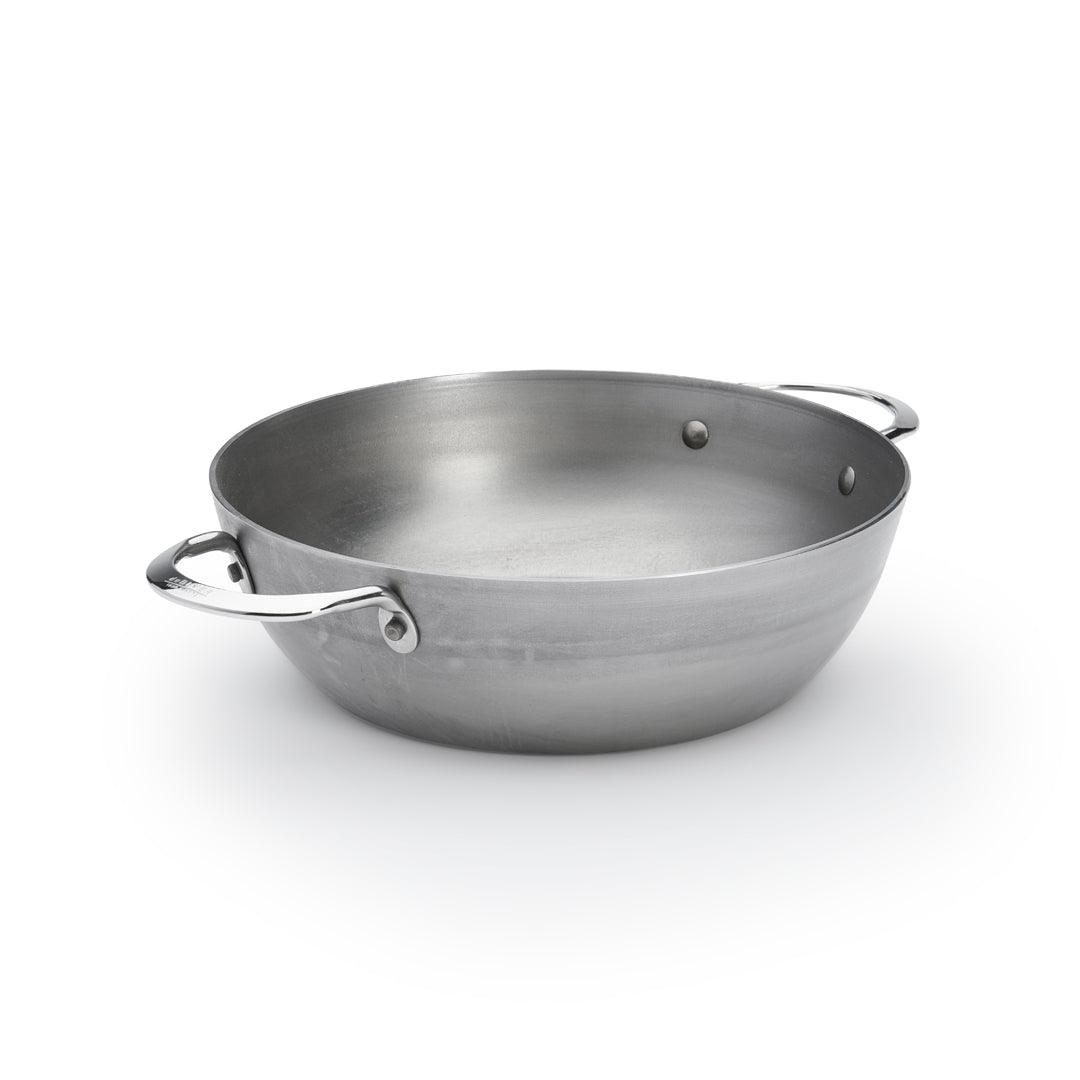 De Buyer Mineral B 24cm Deep Country Pan with 2 Handles - De Buyer UK