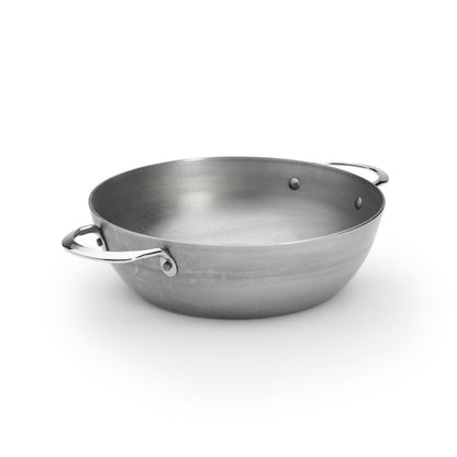 De Buyer Mineral B 24cm Deep Country Pan with 2 Handles - De Buyer UK