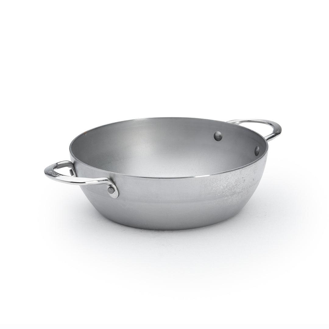 De Buyer Mineral B 28cm Deep Country Pan with 2 Handles - De Buyer UK