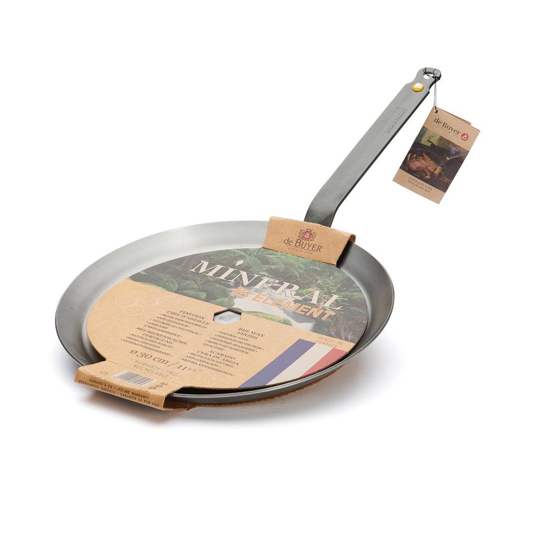 De Buyer Mineral B 30cm Crepe Pan - De Buyer UK
