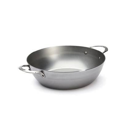 De Buyer Mineral B 32cm Deep Country Pan with 2 Handles - De Buyer UK